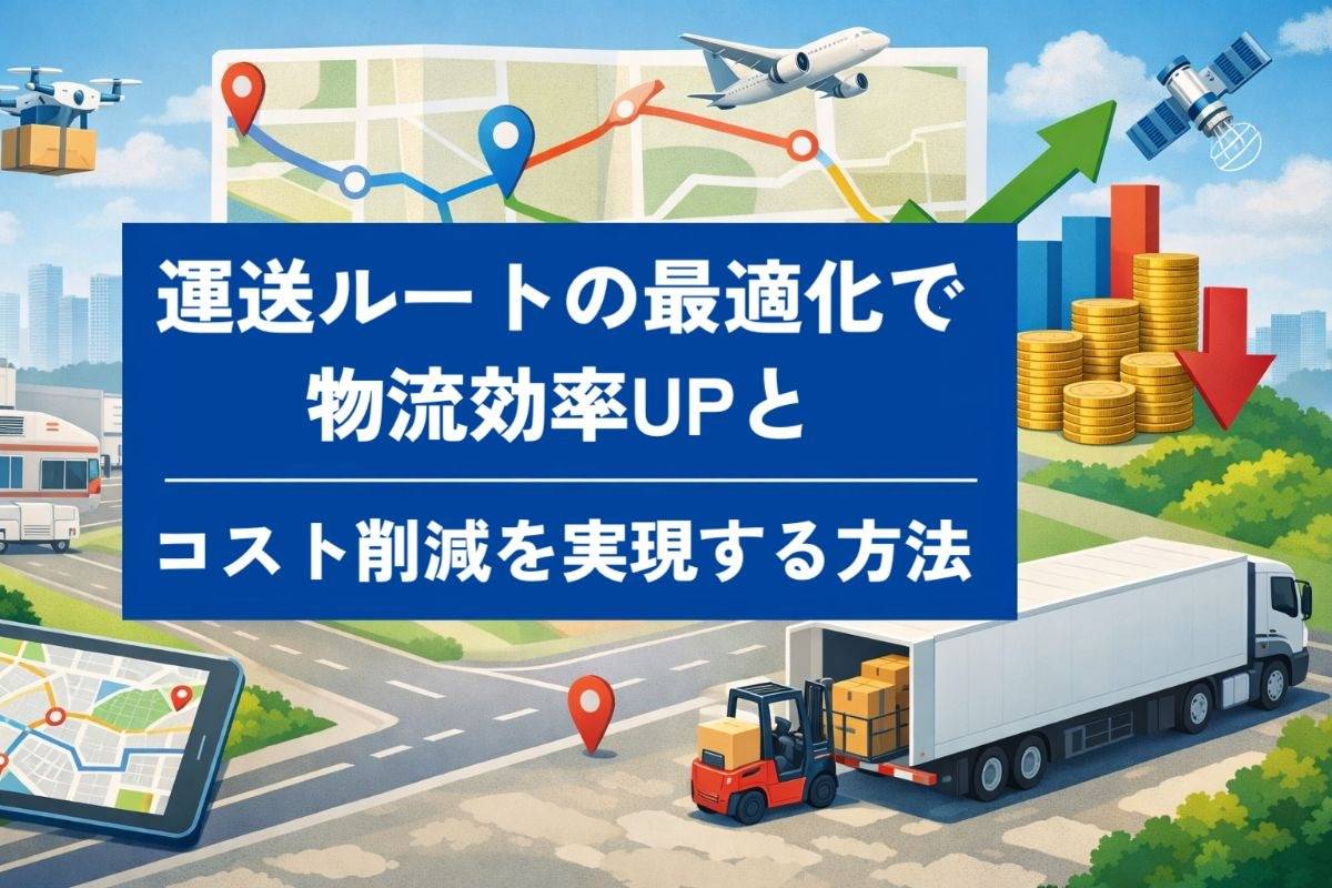 運送ルートの最適化で物流効率UPとコスト削減を実現する方法