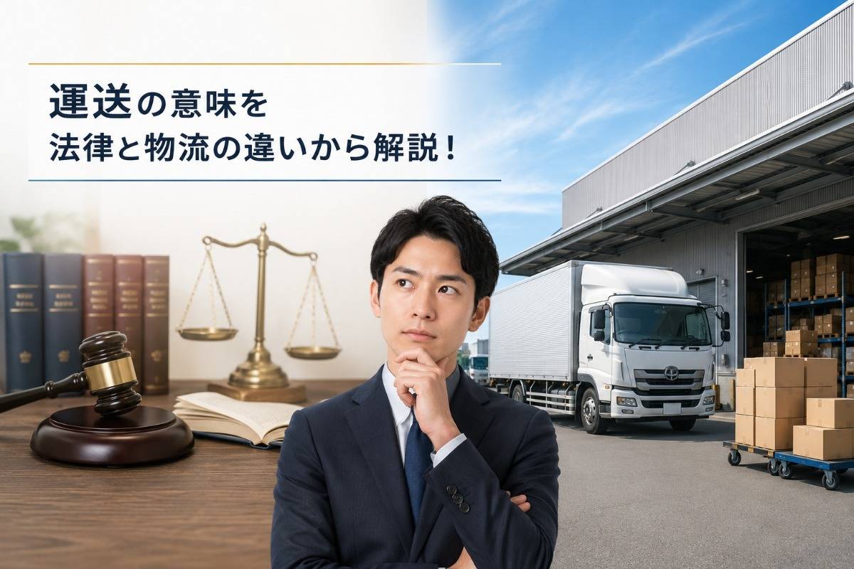 運送の意味を法律と物流の違いから解説!